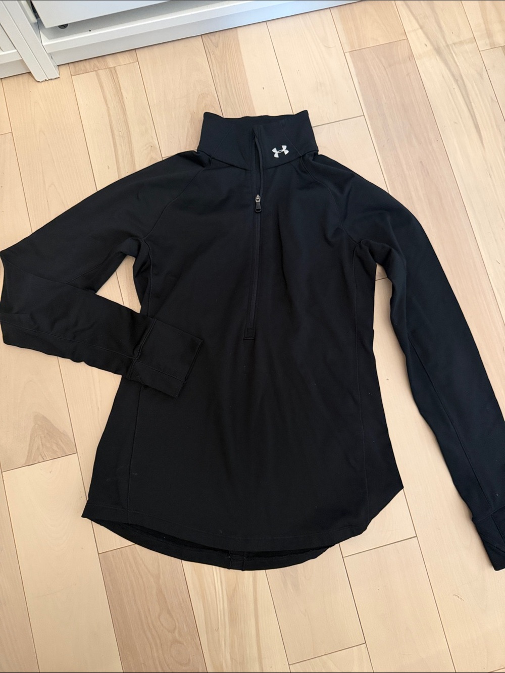 Under Armour Black Women's Quarter-Zip Performance Pullover